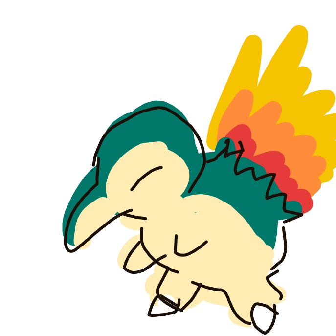 Lala_fangs's drawing of Cyndaquil — Pokémon sketch on Sketchdex