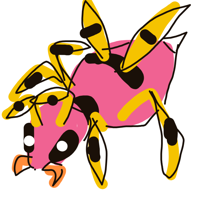 Lala_fangs's drawing of Ariados — best Pokémon fan art on Sketchdex