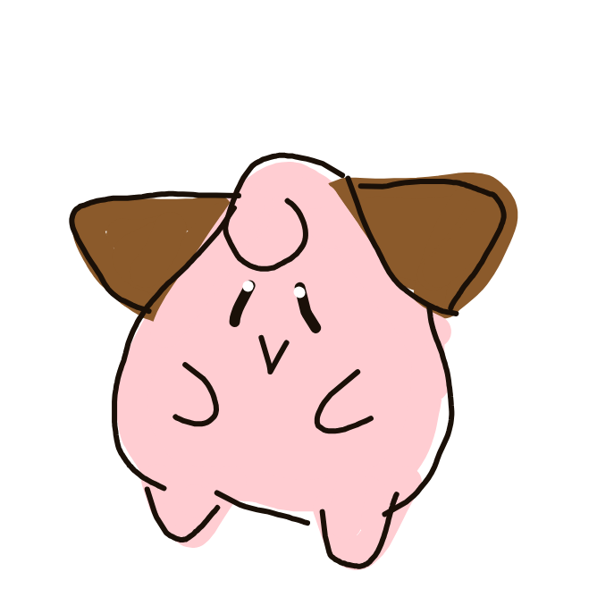Lala_fangs's drawing of Cleffa — Pokémon sketch on Sketchdex