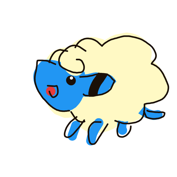 Lala_fangs's drawing of Mareep — best Pokémon fan art on Sketchdex