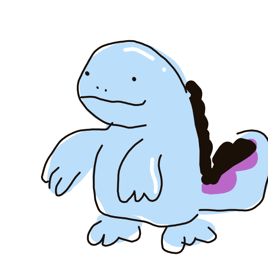 Lala_fangs's drawing of Quagsire — Pokémon sketch on Sketchdex