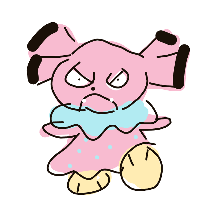 Lala_fangs's drawing of Snubbull — Pokémon sketch on Sketchdex
