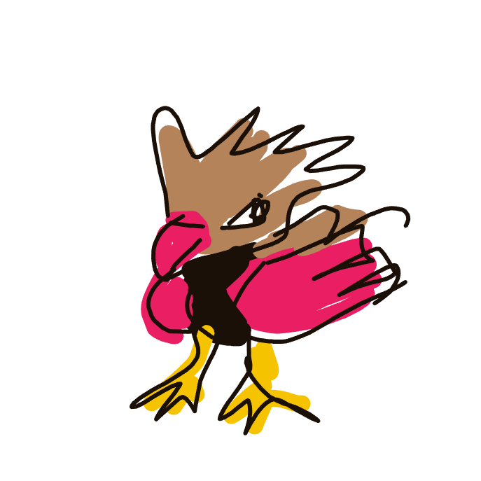 Spearow drawing