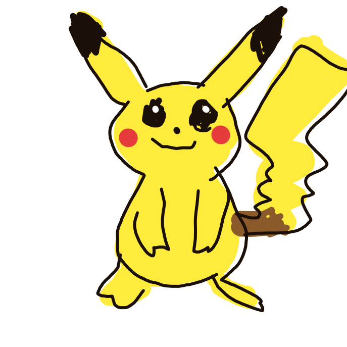 Pikachu drawing