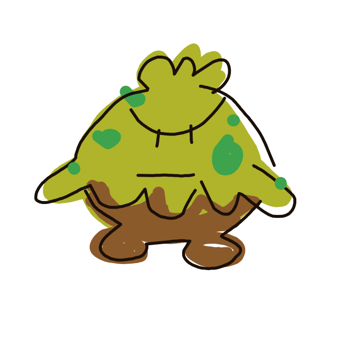 Lala_fangs's drawing of Shroomish — Pokémon sketch on Sketchdex