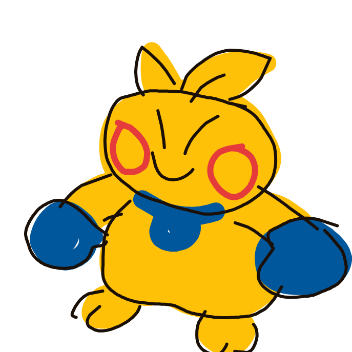 Lala_fangs's drawing of Makuhita — Pokémon sketch on Sketchdex