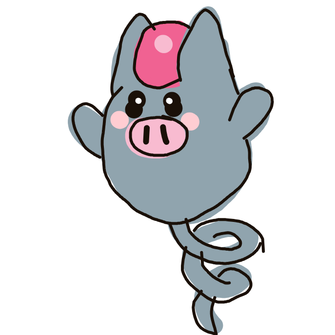 Lala_fangs's drawing of Spoink — Pokémon sketch on Sketchdex