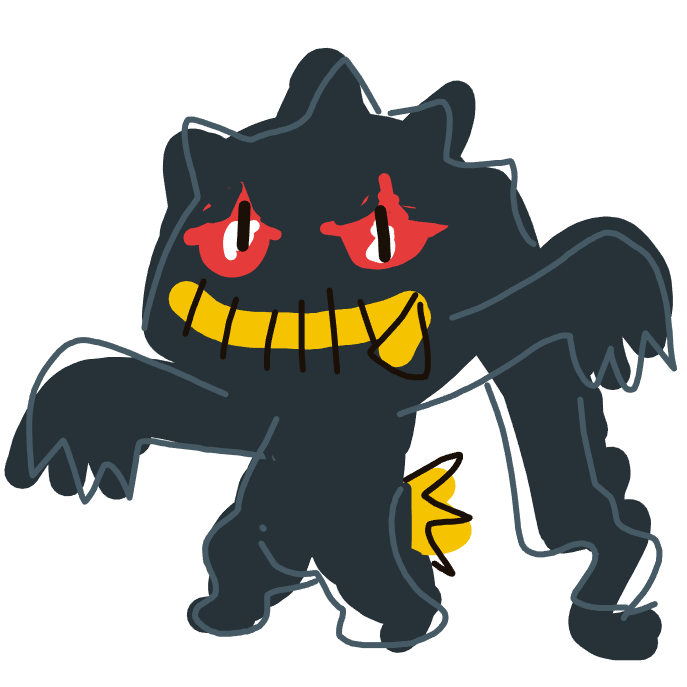 Lala_fangs's drawing of Banette — best Pokémon fan art on Sketchdex