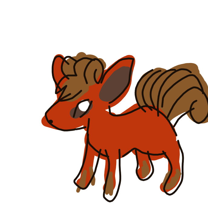 Vulpix drawing