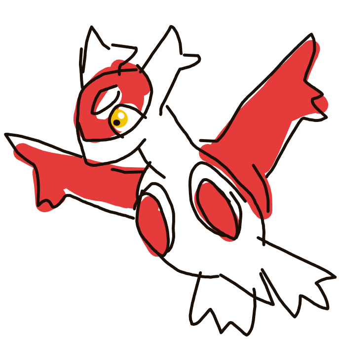 Lala_fangs's drawing of Latias — Pokémon fan art on Sketchdex