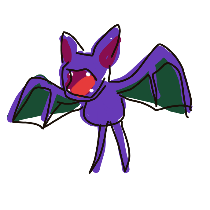 Zubat drawing