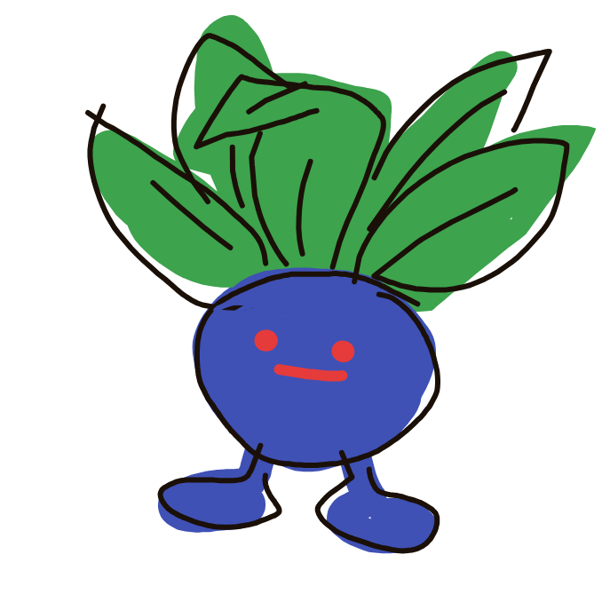 Oddish drawing