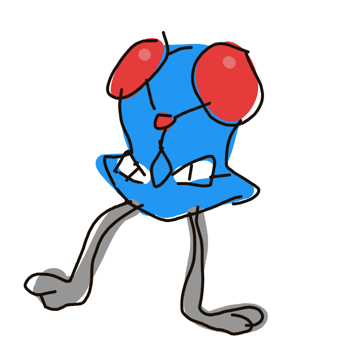 Tentacool drawing