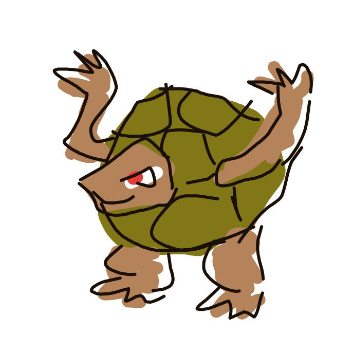 Golem drawing