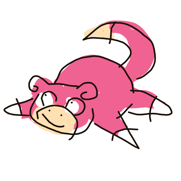 Slowpoke drawing