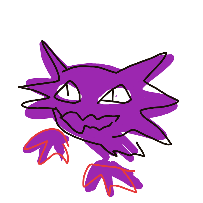 Haunter drawing