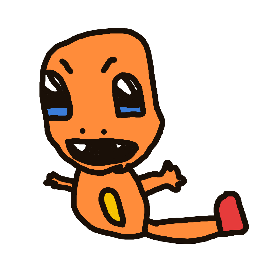 CrystalOmastar821's drawing of Charmander — Pokémon sketch on Sketchdex