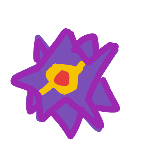 Slothy0612's drawing of Starmie — Pokémon sketch on Sketchdex