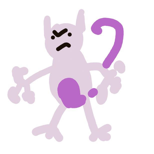 Slothy0612's drawing of Mewtwo — Pokémon sketch on Sketchdex