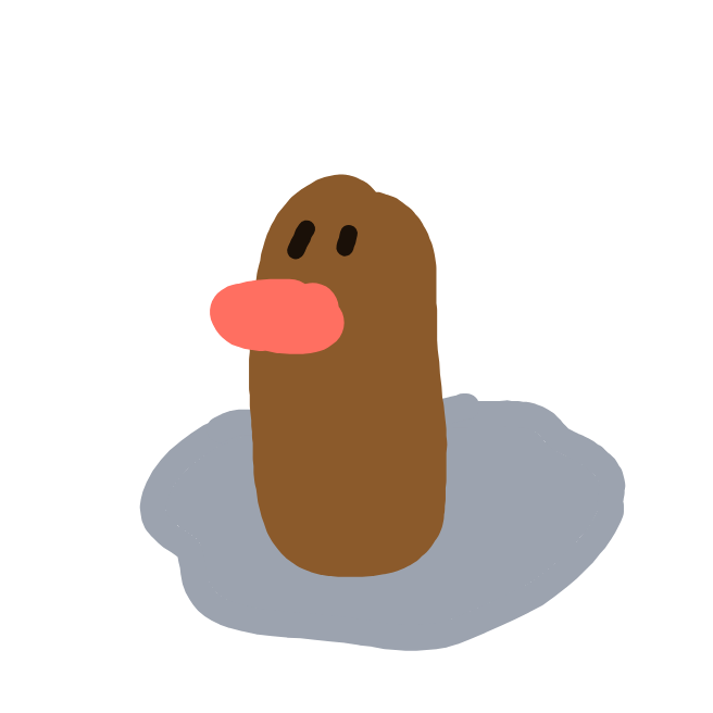 Slothy0612's drawing of Diglett — Pokémon sketch on Sketchdex