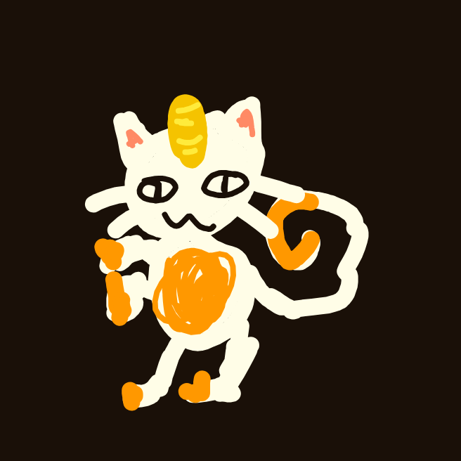 Slothy0612's drawing of Meowth — Pokémon sketch on Sketchdex