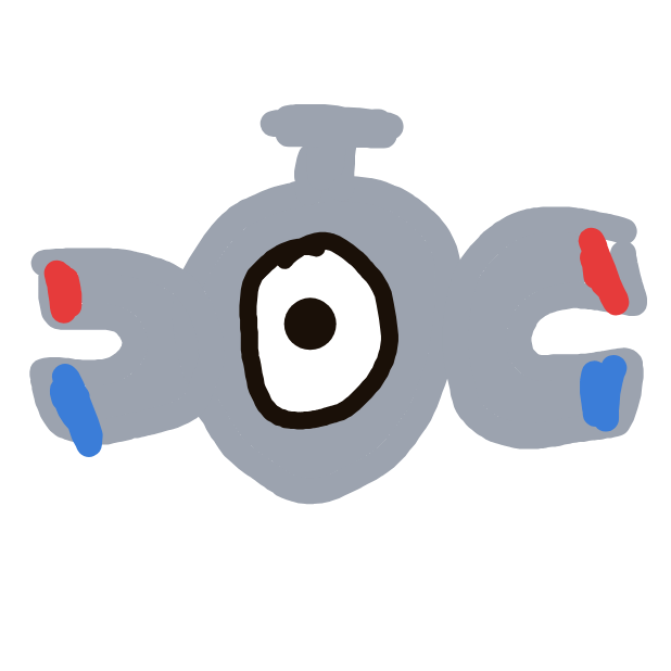 Slothy0612's drawing of Magnemite — Pokémon sketch on Sketchdex