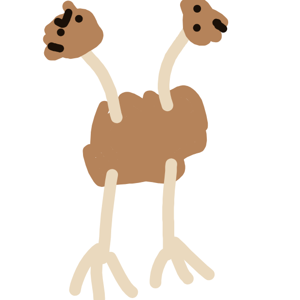 Slothy0612's drawing of Doduo — Pokémon sketch on Sketchdex