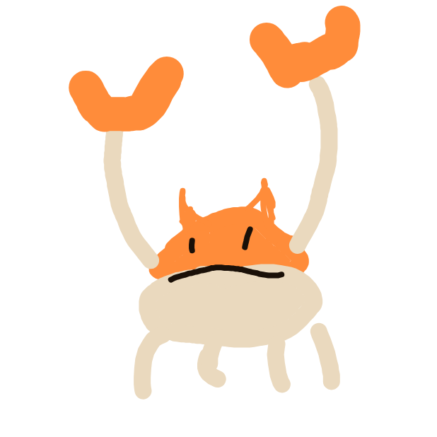 Slothy0612's drawing of Krabby — Pokémon sketch on Sketchdex