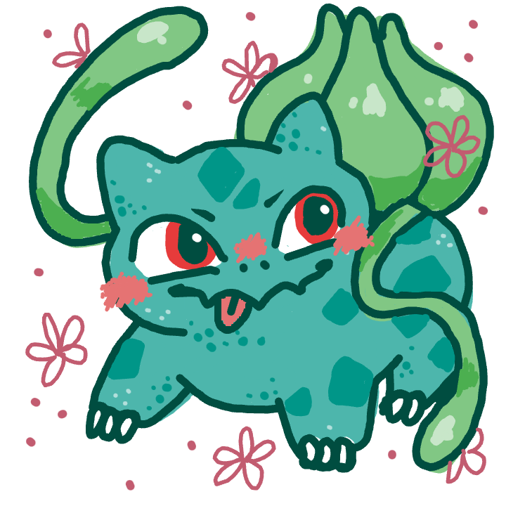 Cwibbles's drawing of Bulbasaur — Pokémon sketch on Sketchdex