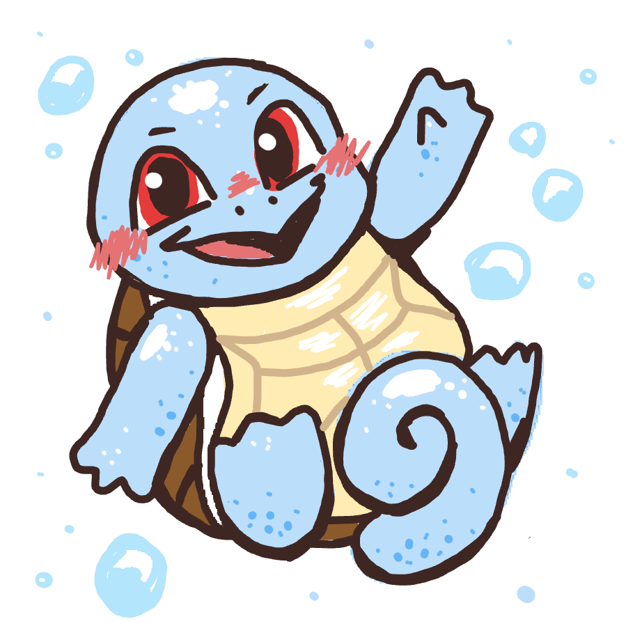 Cwibbles's drawing of Squirtle — Pokémon sketch on Sketchdex