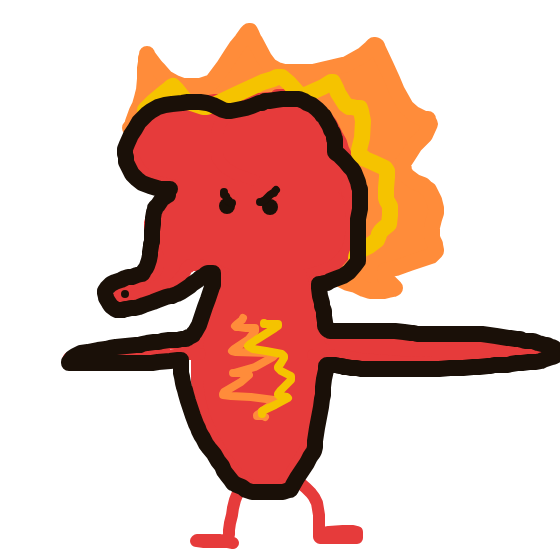 Magmar drawing