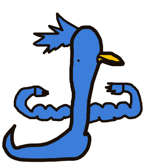 Golduck drawing