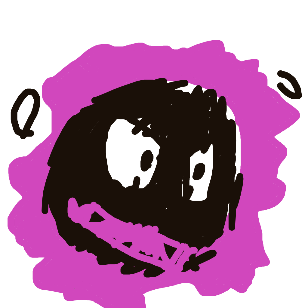 FierceArcanine534's drawing of Gastly — Pokémon sketch on Sketchdex