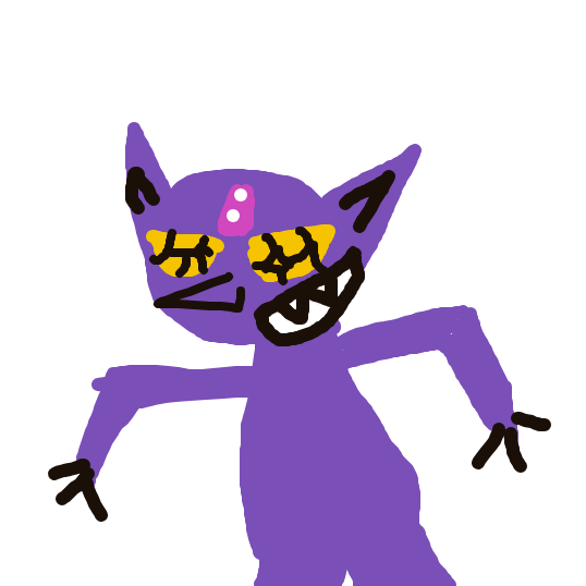 CosmicMachamp81's drawing of Sableye — Pokémon sketch on Sketchdex