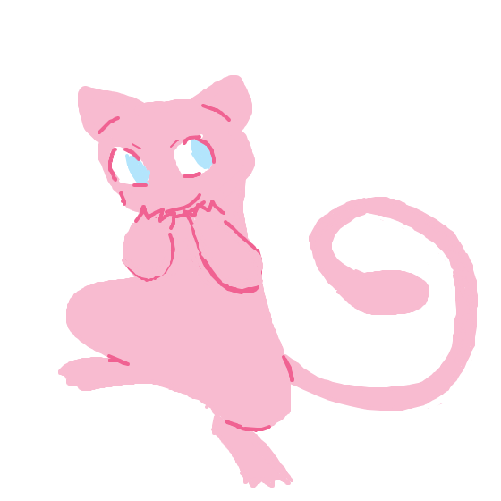 LugiaLove's drawing of Mew — Pokémon sketch on Sketchdex