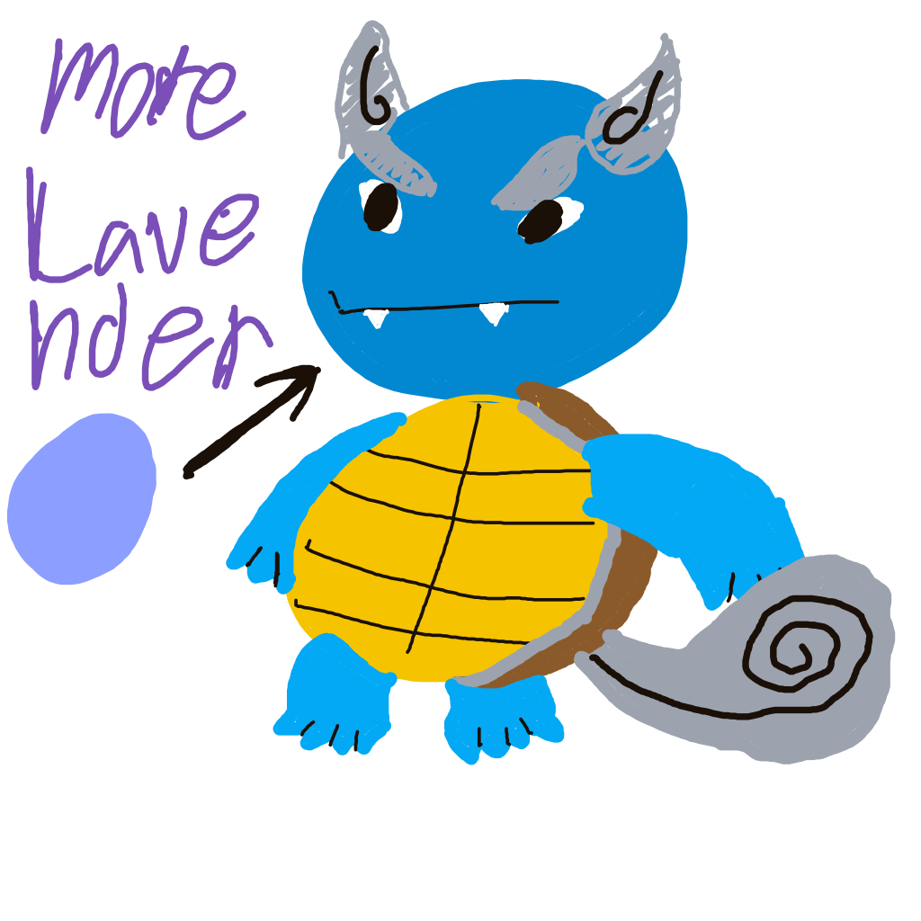 GigaLapras545's drawing of Wartortle — Pokémon sketch on Sketchdex