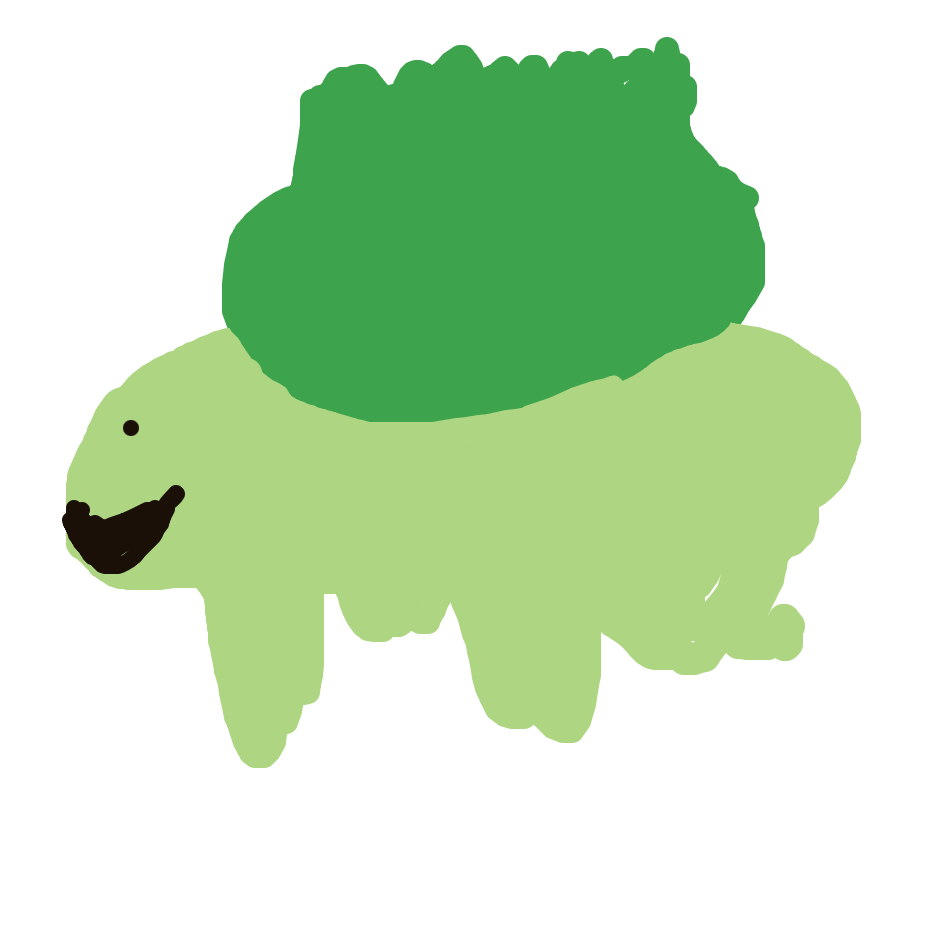 LuckyElectrode389's drawing of Bulbasaur — Pokémon sketch on Sketchdex