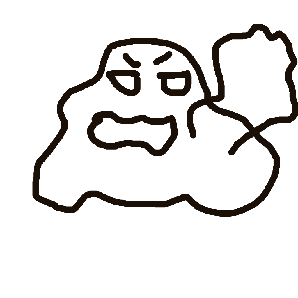 MegaMagikarp326's drawing of Muk — Pokémon sketch on Sketchdex
