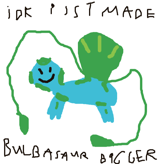 coppytrap's drawing of Ivysaur — Pokémon sketch on Sketchdex