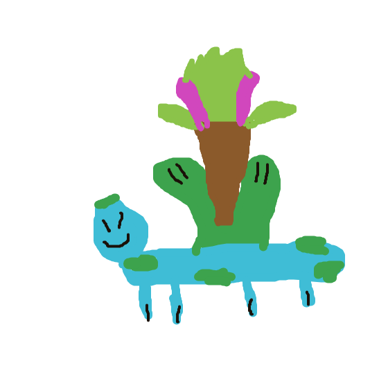 coppytrap's drawing of Venusaur — Pokémon sketch on Sketchdex