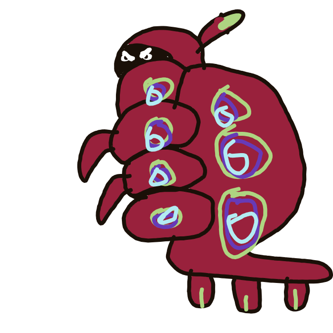 coppytrap's drawing of Scolipede — Pokémon sketch on Sketchdex