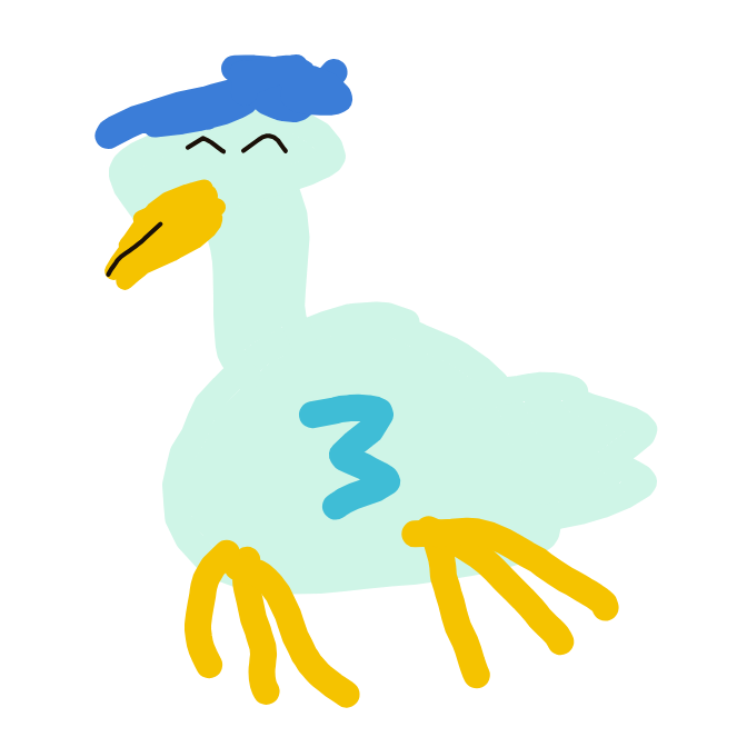 coppytrap's drawing of Swanna — Pokémon sketch on Sketchdex