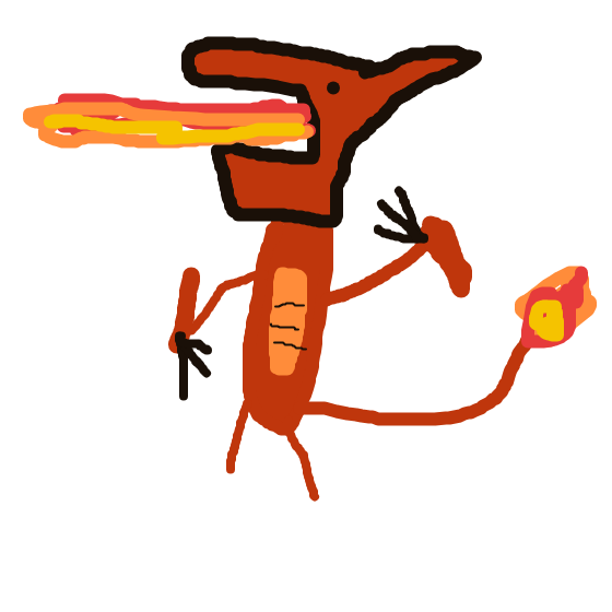 coppytrap's drawing of Charmeleon — Pokémon sketch on Sketchdex