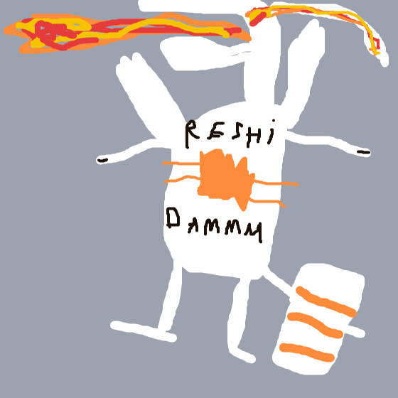 coppytrap's drawing of Reshiram — best Pokémon fan art on Sketchdex