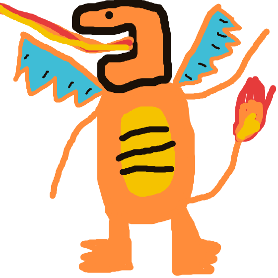 coppytrap's drawing of Charizard — Pokémon sketch on Sketchdex