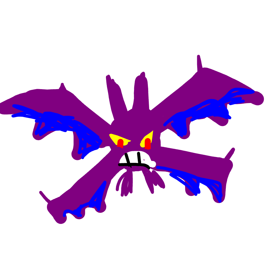 DuskCloyster645's drawing of Crobat — best Pokémon fan art on Sketchdex