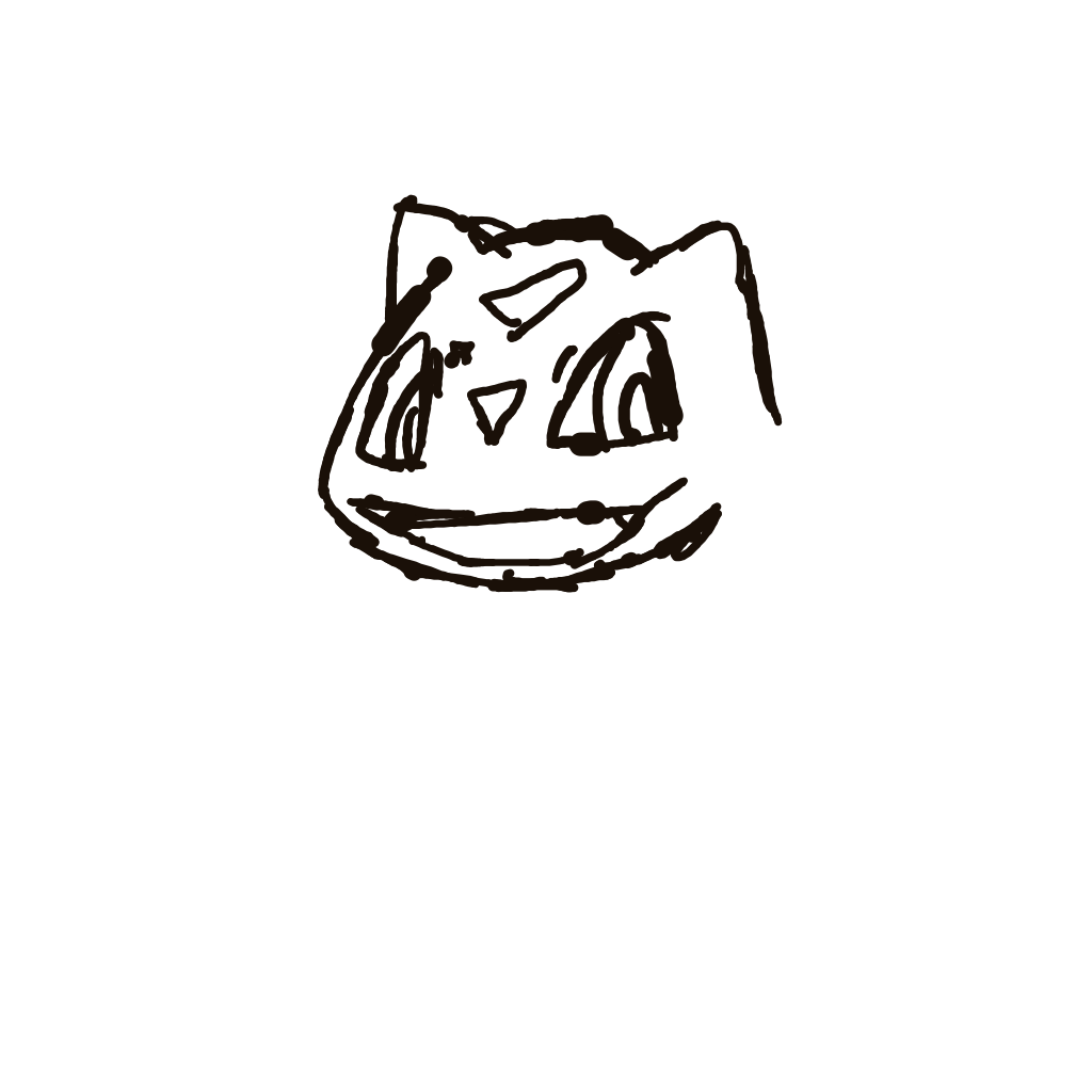 WildHypno722's drawing of Bulbasaur — Pokémon sketch on Sketchdex