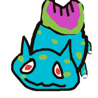 luischuchi1's drawing of Ivysaur — Pokémon sketch on Sketchdex