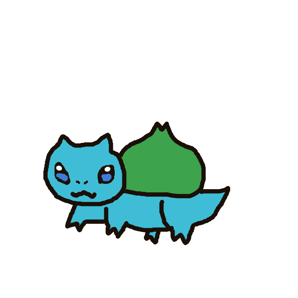 ElderAerodactyl896's drawing of Bulbasaur — Pokémon sketch on Sketchdex