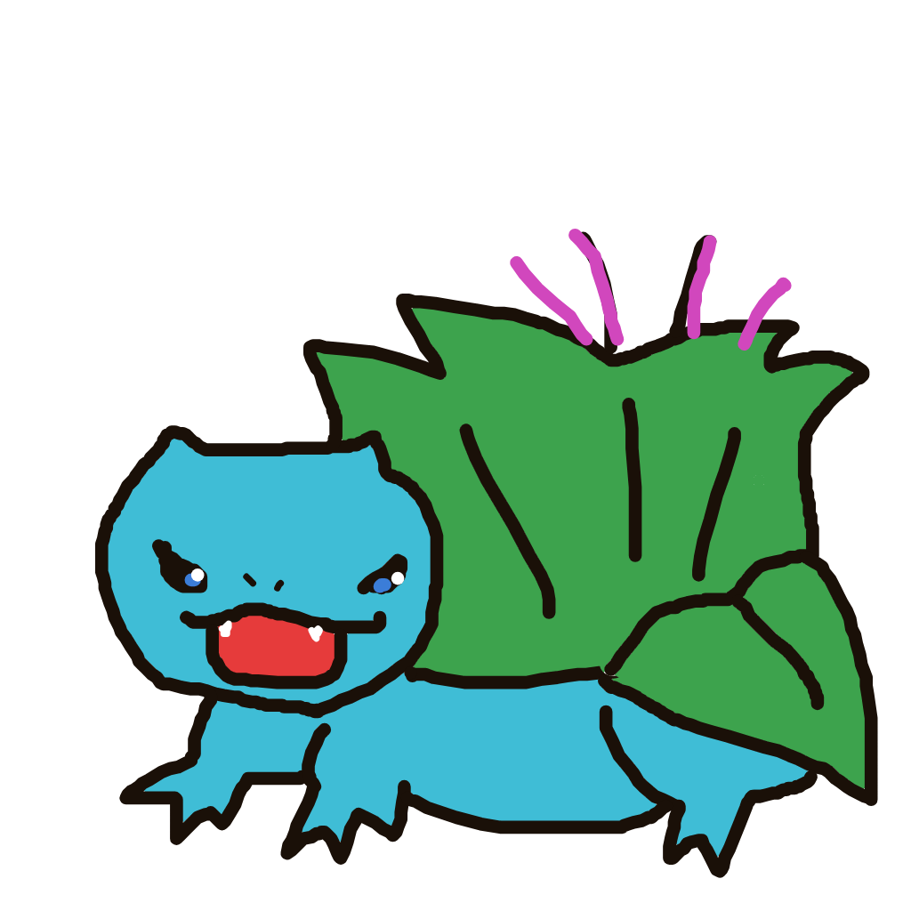 ElderAerodactyl896's drawing of Venusaur — Pokémon sketch on Sketchdex